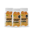 Pack x3 Gomitas de Cúrcuma y Jengibre